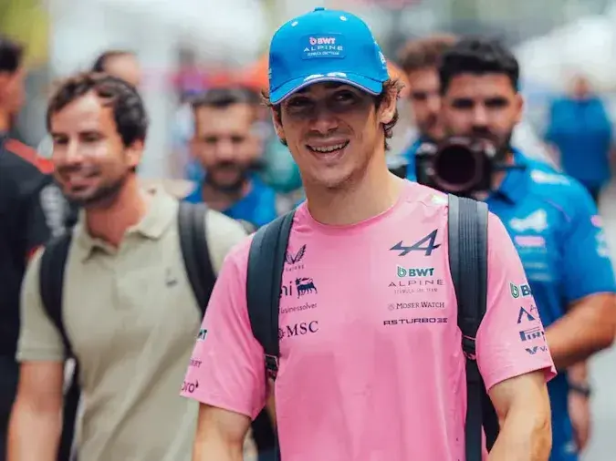 Franco Colapinto a partir de mañana viernes 9, el GP de Singapur .Foto: X@AlpineF1Team
