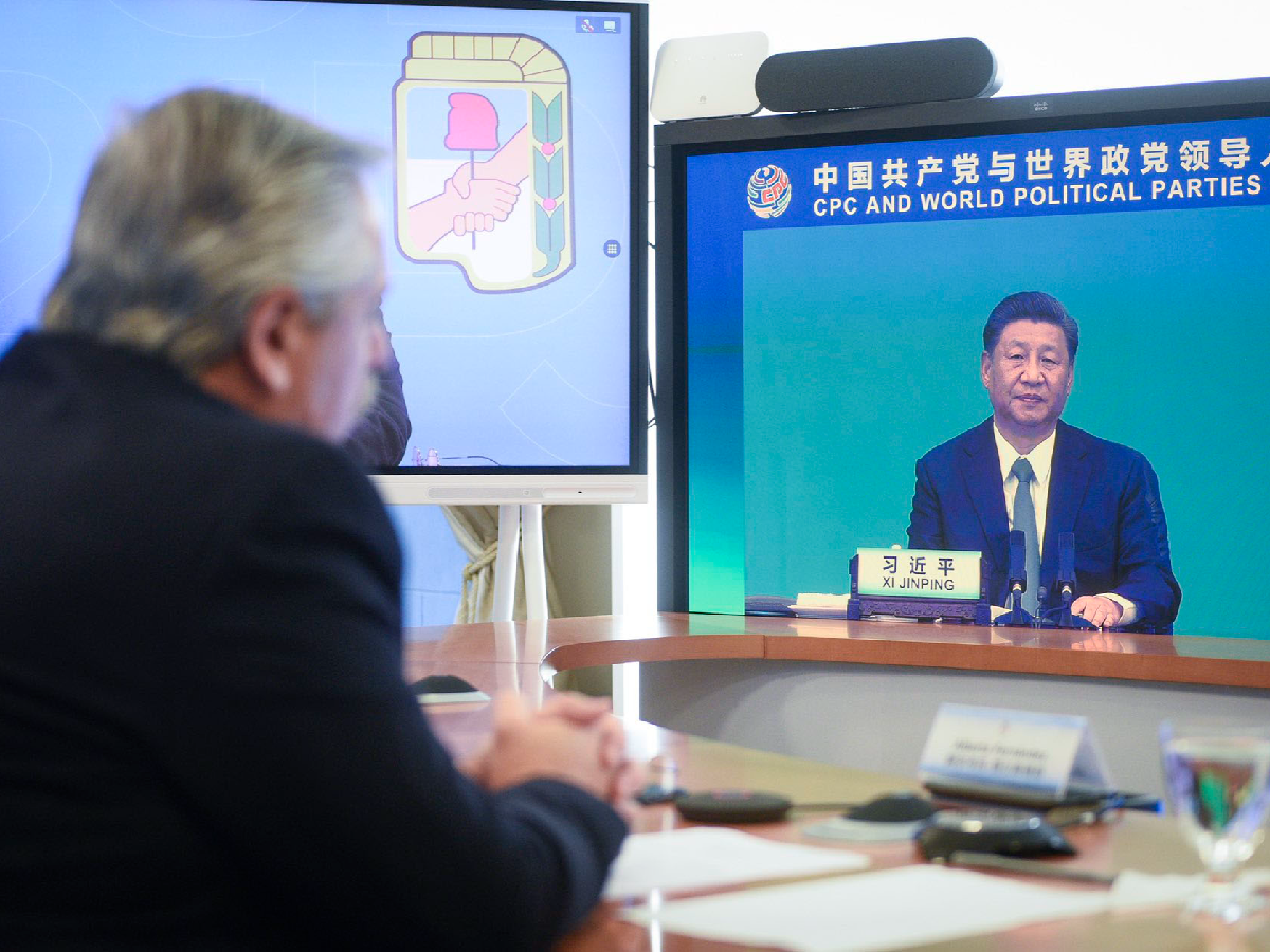 Fernández agradeció a China la colaboración con Argentina en la pandemia
