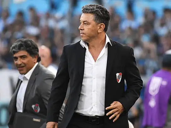 Marcelo Gallardo, DT de River.