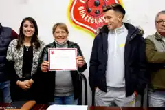 Keila Nazar se refirió al acto inaugural del futbol femenino