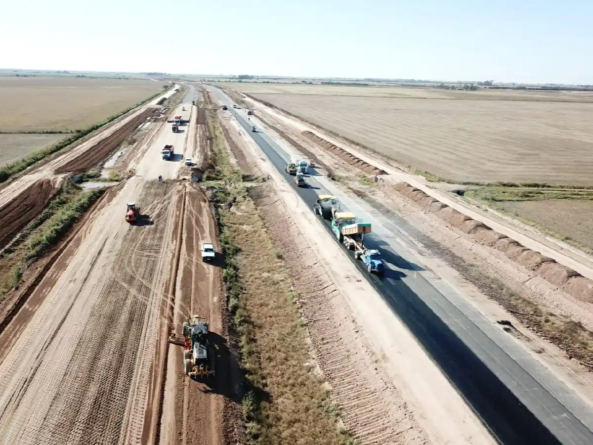 Avanzan las obras en la Ruta Nacional Nº 19 en Córdoba 
