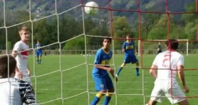Matías Nouet, con Boca en Suiza