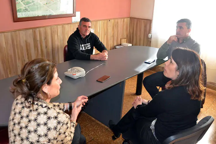 Gongora y Furno en la puesta en funciones de Miguel Farías