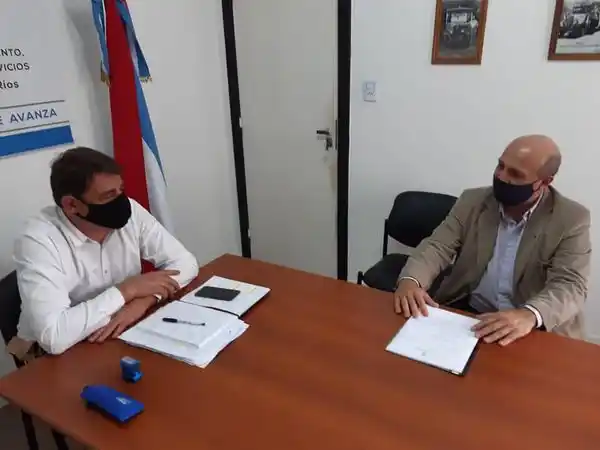 General Galarza: Néstor Landra se entrevistó con Menescardi