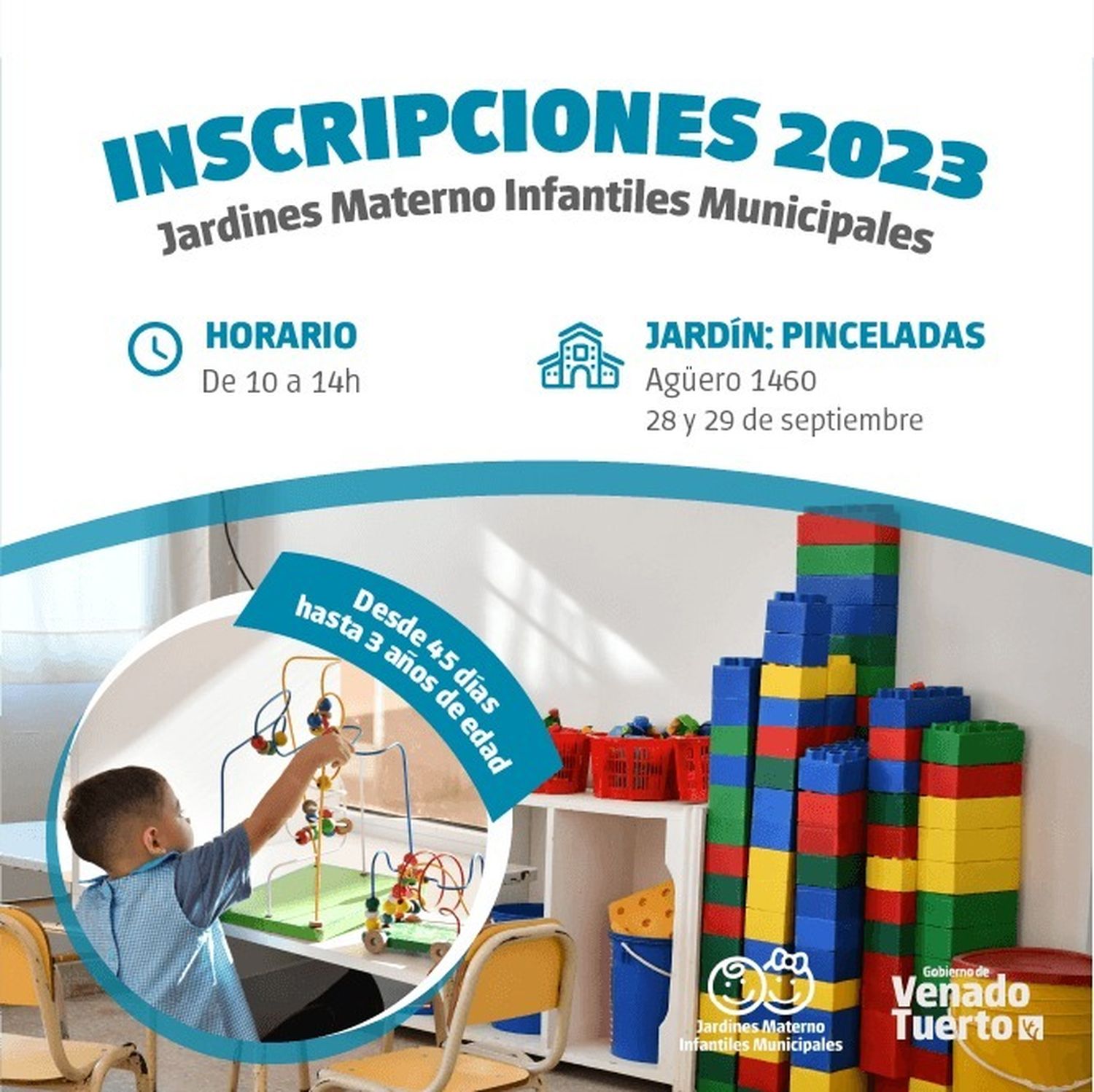 Continúan las inscripciones para el ciclo 2023 en los Jardines Municipales