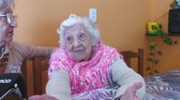 Emma y sus 100 años: "Para ser felices, trabajen de lo que les gusta"