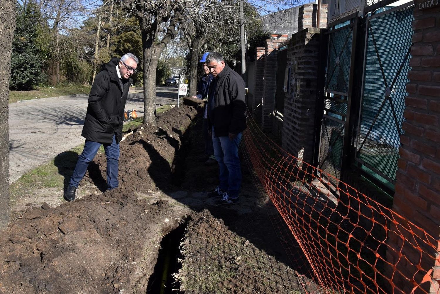 Amplían la red de gas para 500 familias en Tigre: "Seguimos avanzando en gasificación"