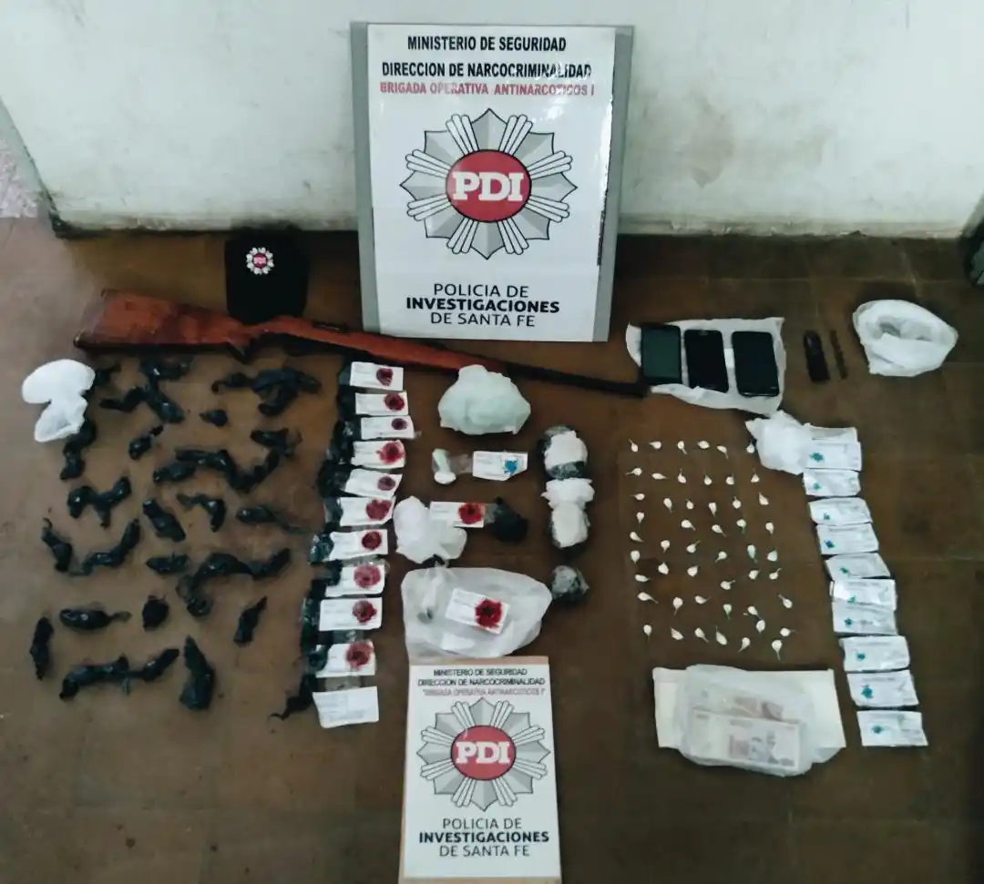 La Brigada Antinarcóticos aprehendió dos personas en Santo Tomé
