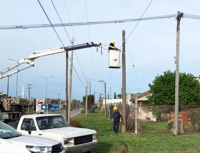 Volvió el robo de cables en un sector de Quequén