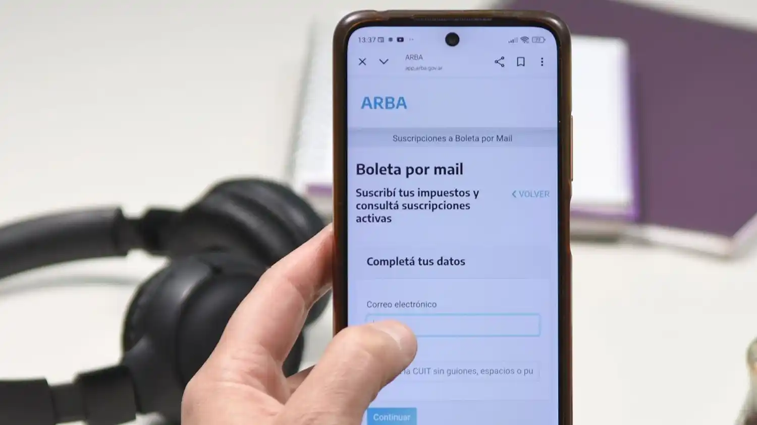ARBA eliminó el envío de boletas en formato papel a sus contribuyentes.
