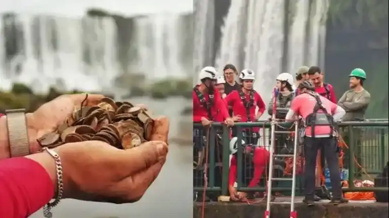 Voluntarios realizaron un operativo especial de limpieza en las Cataratas del Iguazú.