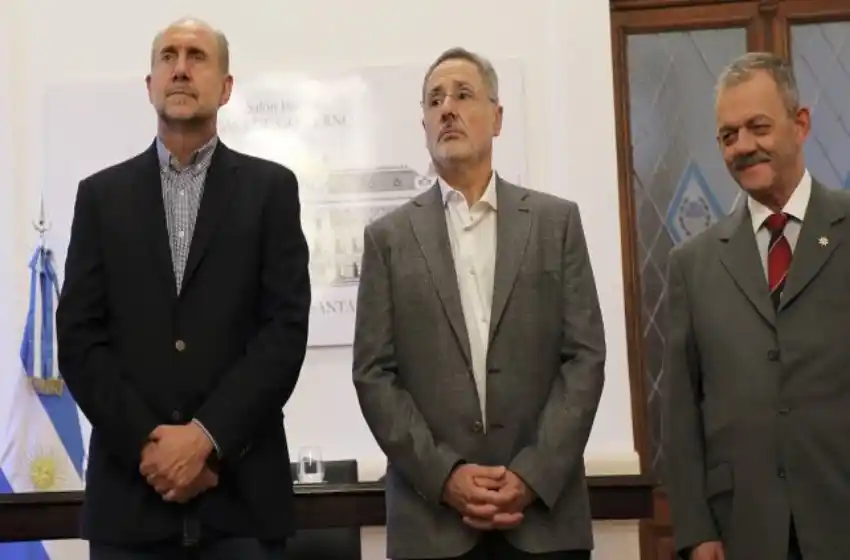 Perotti quiere una policía que “llene de orgullo a los santafesinos”