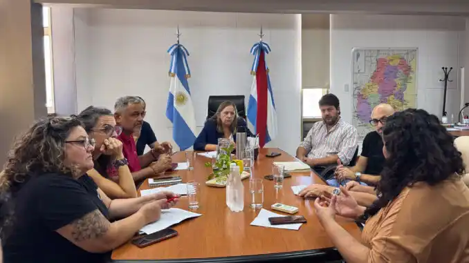 ATE planteó demandas laborales en una reunión con Desarrollo Humano