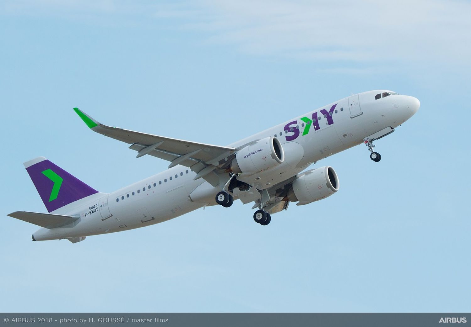 SKY recibió su primer Airbus A320neo