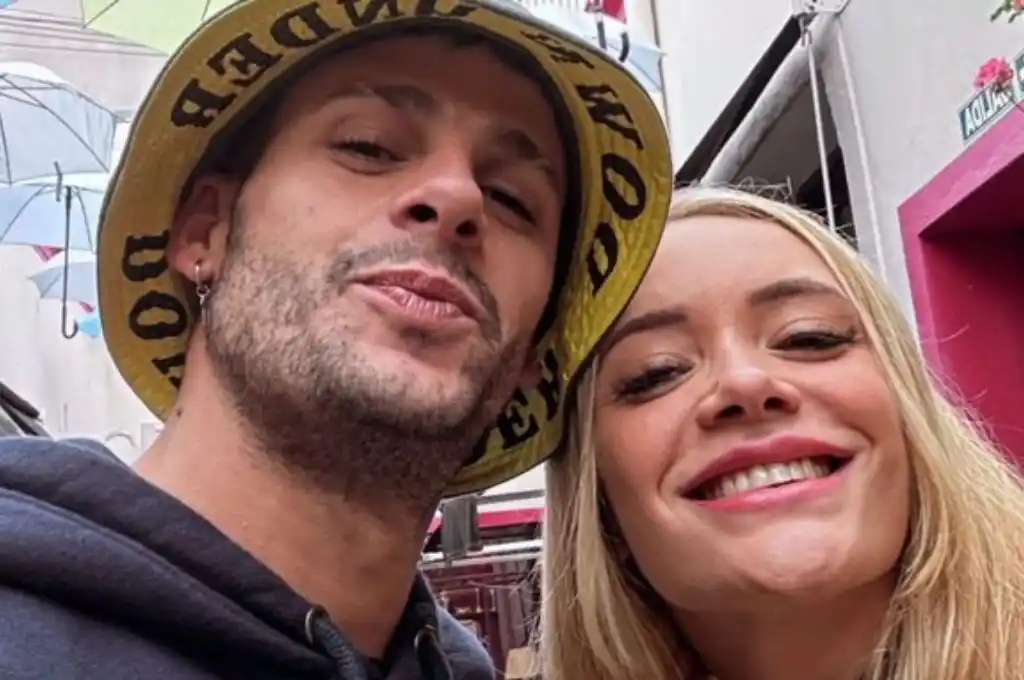 Joel Ojeda junto a Samanta Herdt