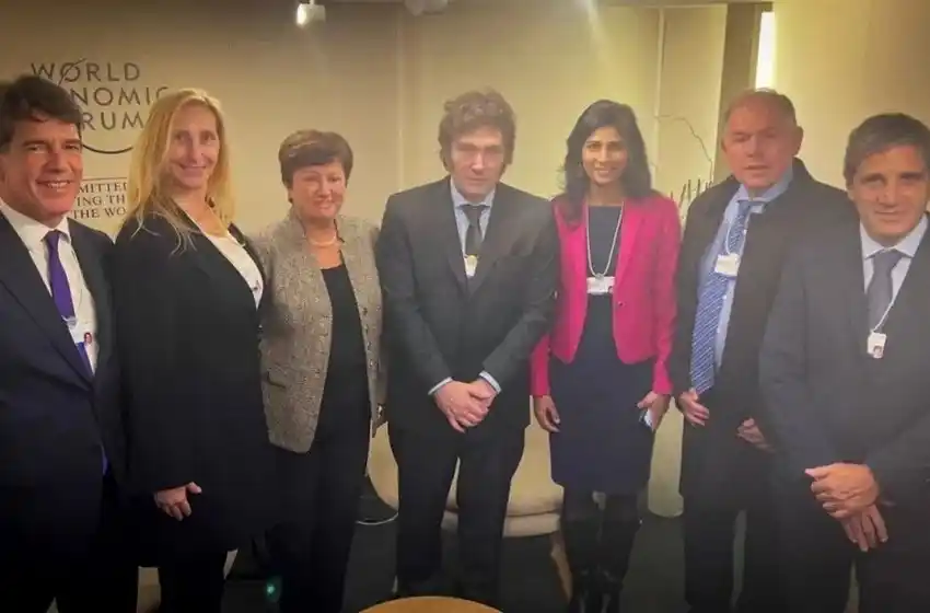 Milei se entrevistó con Georgieva: “Voy a cumplir lo que prometí”