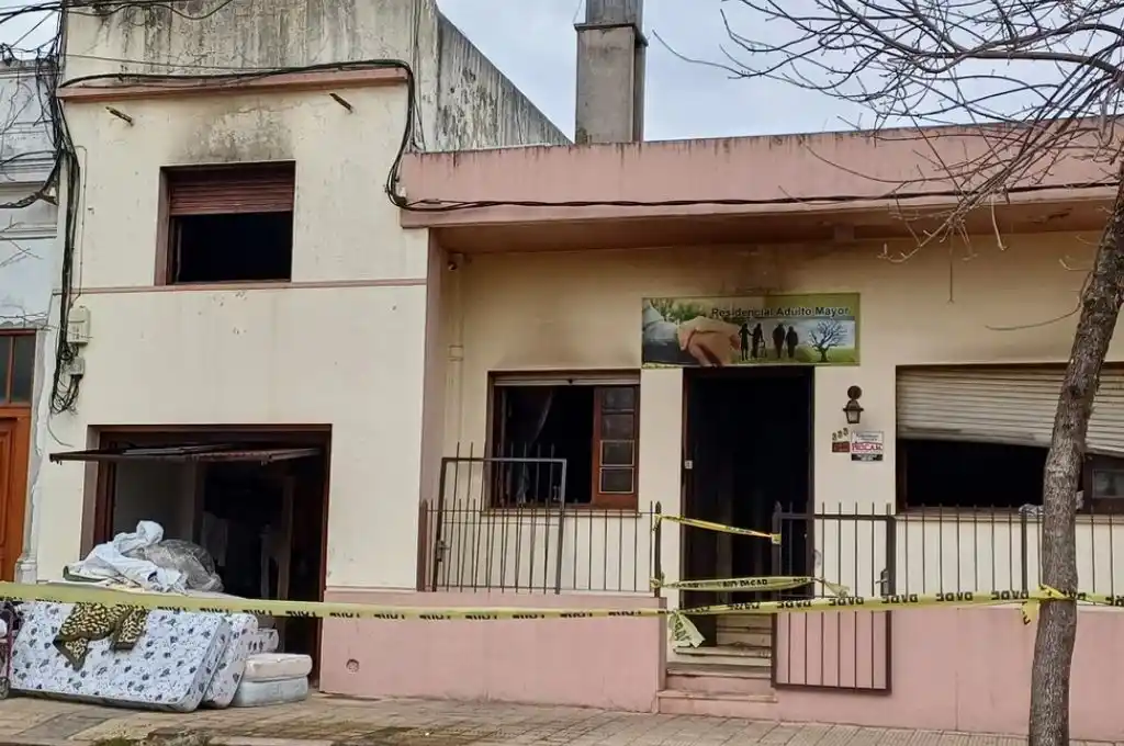 Incendio en hogar de ancianos