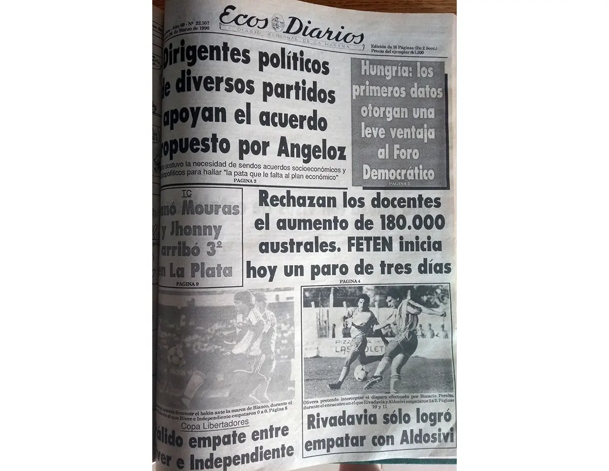 Lunes 26 de marzo de 1990