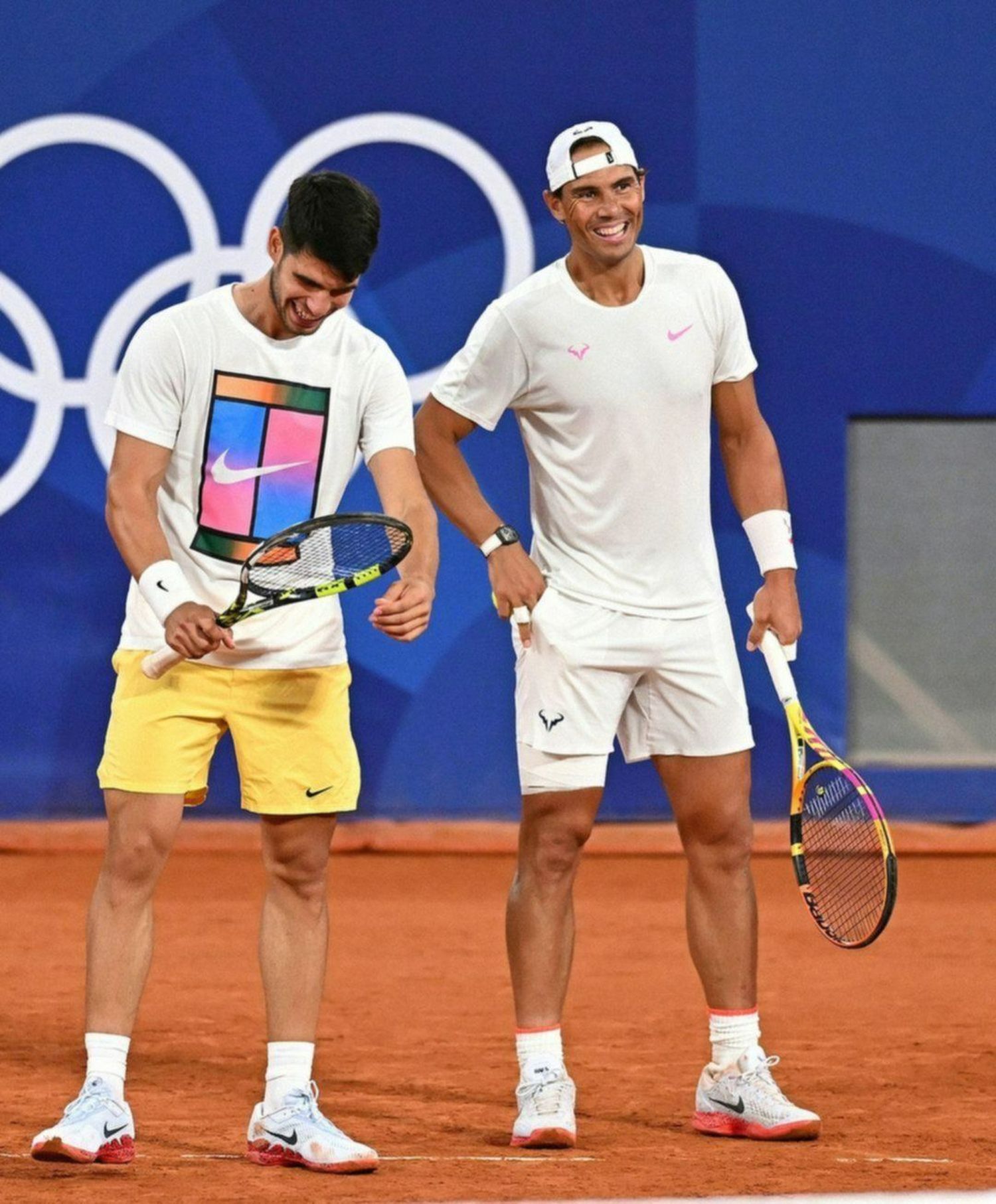 Reflexiones de Carlos Alcaraz tras jugar con su ídolo Rafael Nadal