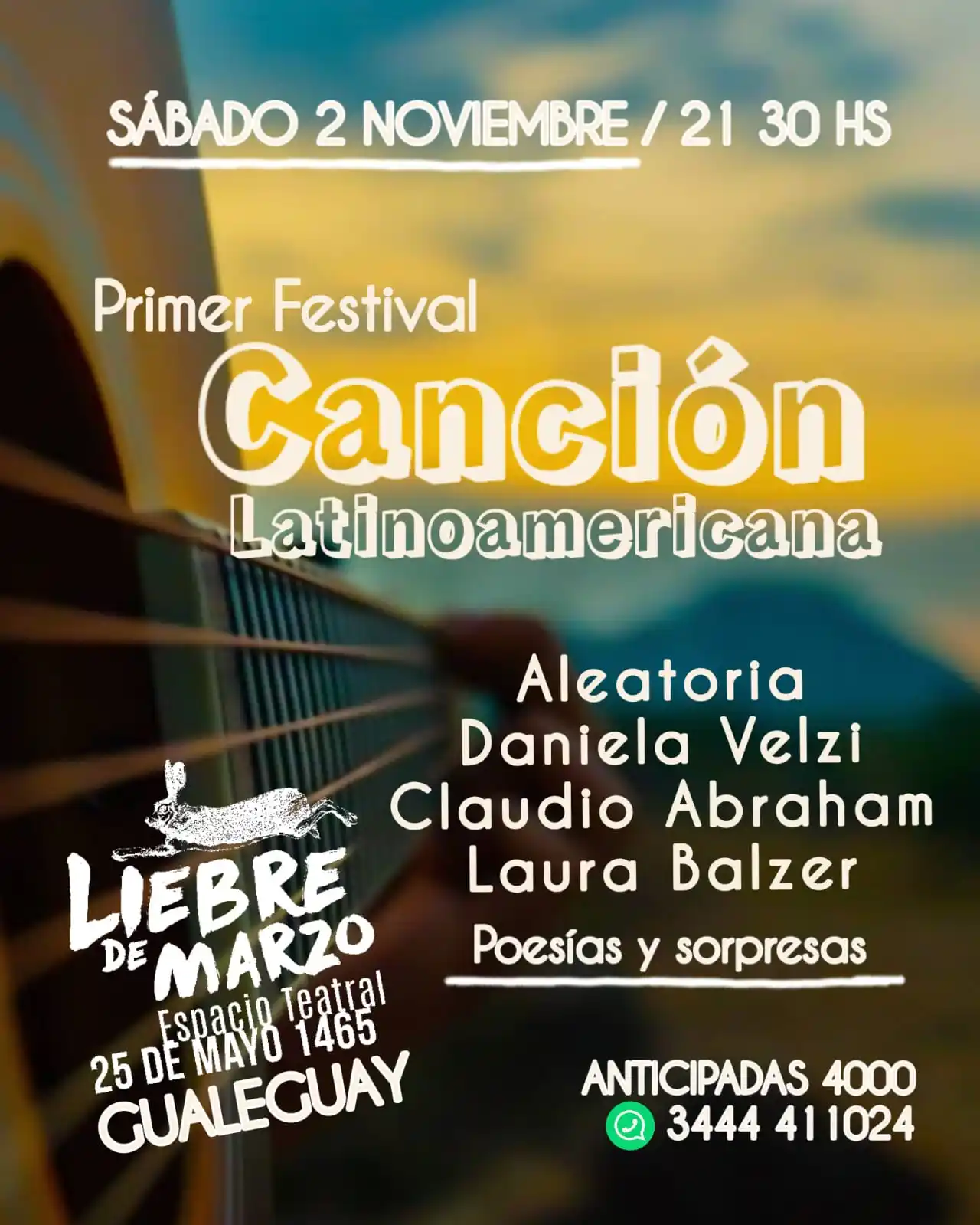 Expectativas por esta primera edición del festival.
