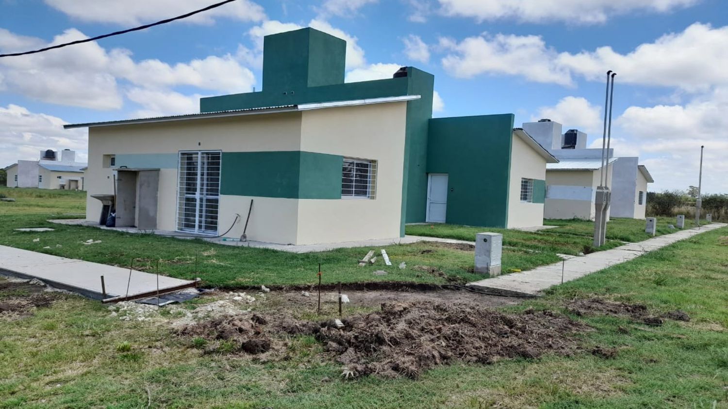 Se construirán 10 nuevas viviendas con recursos provinciales en 10 Estación Lazo