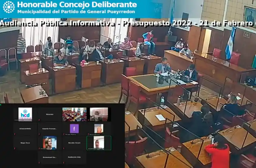 Con fuertes críticas a Montenegro, se desarrolla la Audiencia pública por el Presupuesto