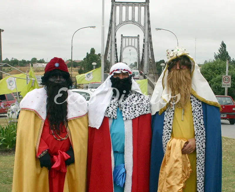 Melchor, Gaspar y Baltasar harán una recorrida por ciudad