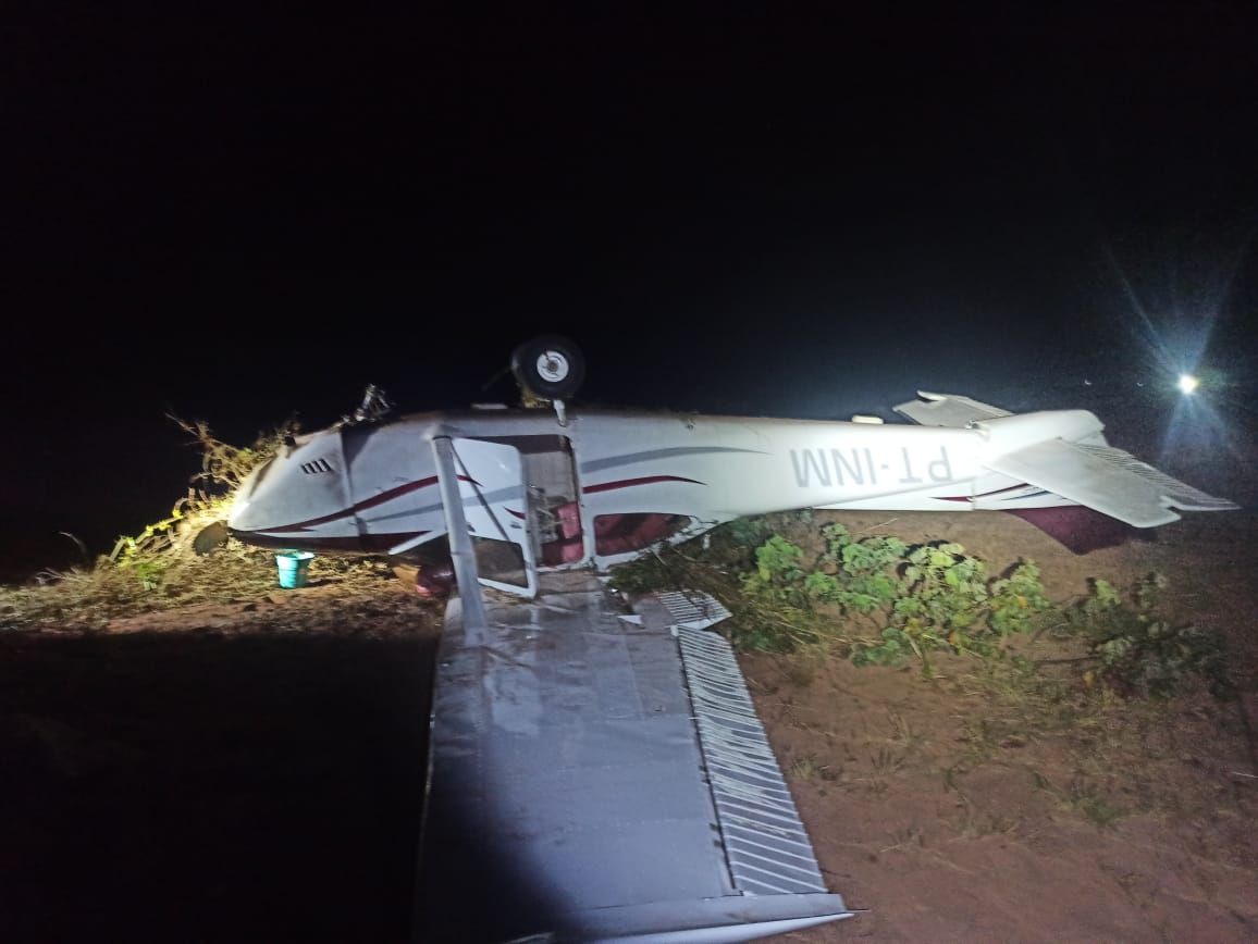 Brazilian Air Force intercepted drug flight over Mato Grosso state