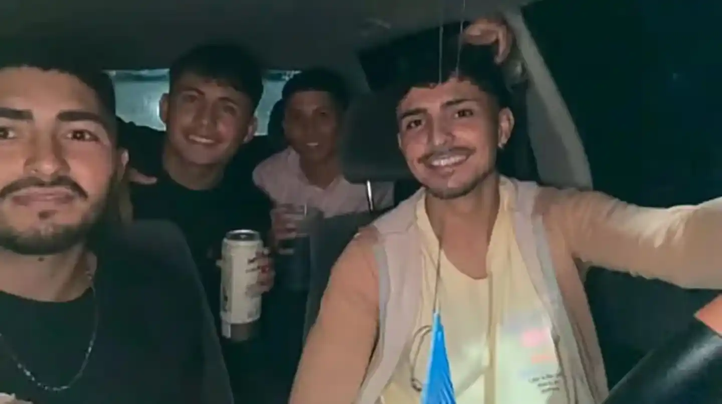 Uno de los acompañantes está internado.