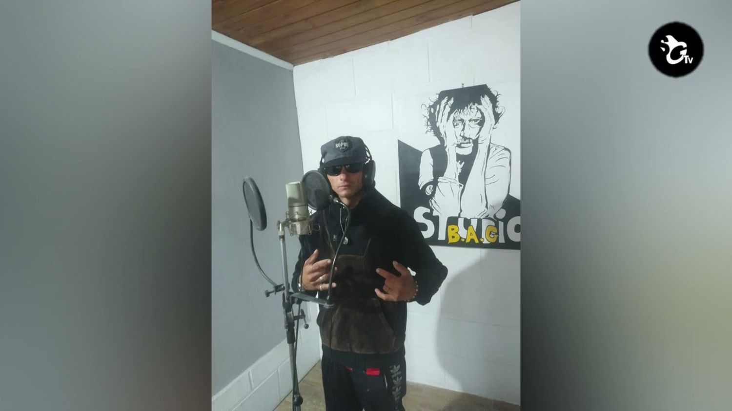 Gaby Torres le cumplió el sueño a Pablo Olmos: grabó dos temas propios en su estudio