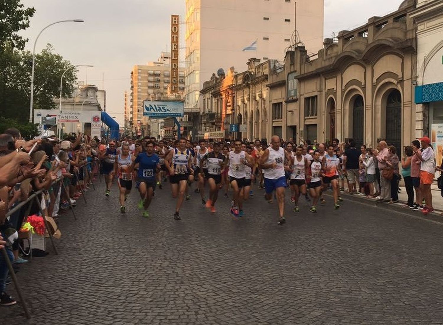 Una escena que se repetirá mañana en calle Rodríguez.