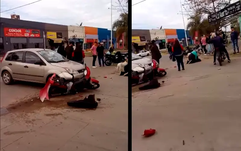 Accidente en Humanes y 3 de Febrero: un motociclista derivado al Hospital
