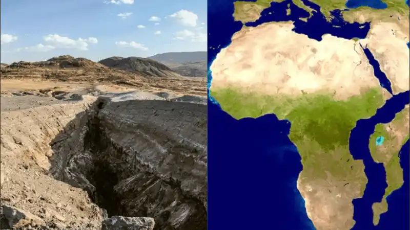 Investigadores descubrieron un posible óceano emergente que podría dividir el continente africano
