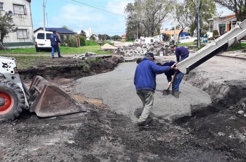 Destacan avances en el arreglo del recorrido de micros en zona sur