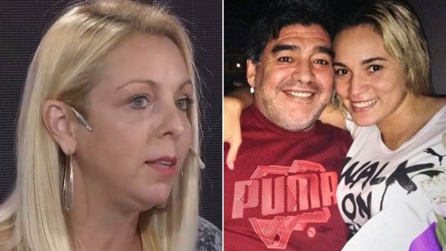 Vanesa Maradona: «Sé que Rocío a Diego le ha pegado, lo tiró de la escalera»