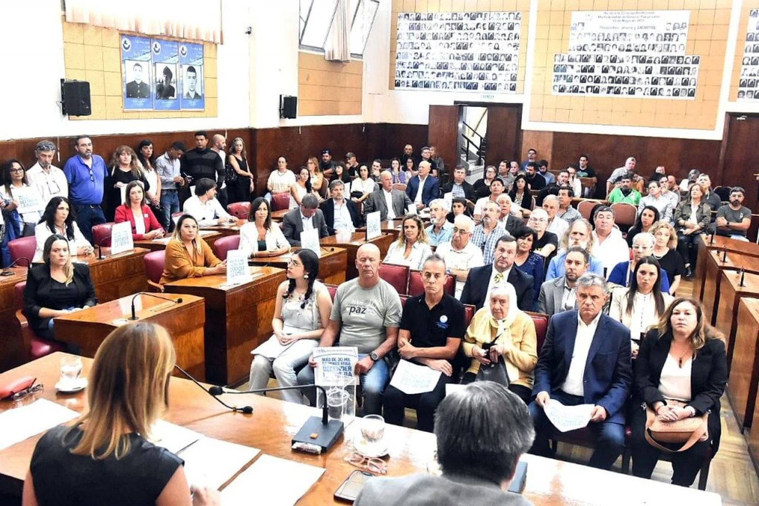 Audiencia especial. En el cuerpo legislativo marplatense, se desarrolló ayer