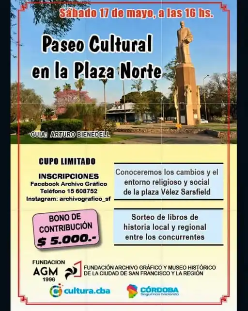 Paseo cultural plaza Velez Sarsfield