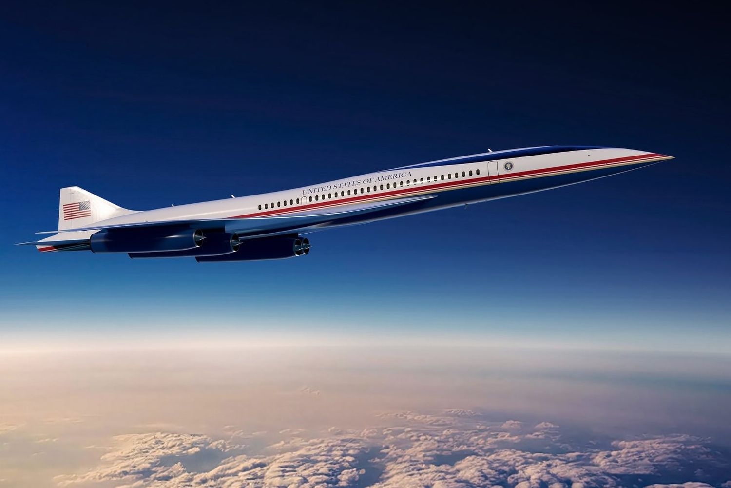 ¿Air Force One supersónico? CEO de Boom divulga imagen y genera revuelo