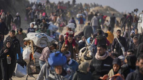 Israel   alista plan para la salida voluntaria de la población de Gaza