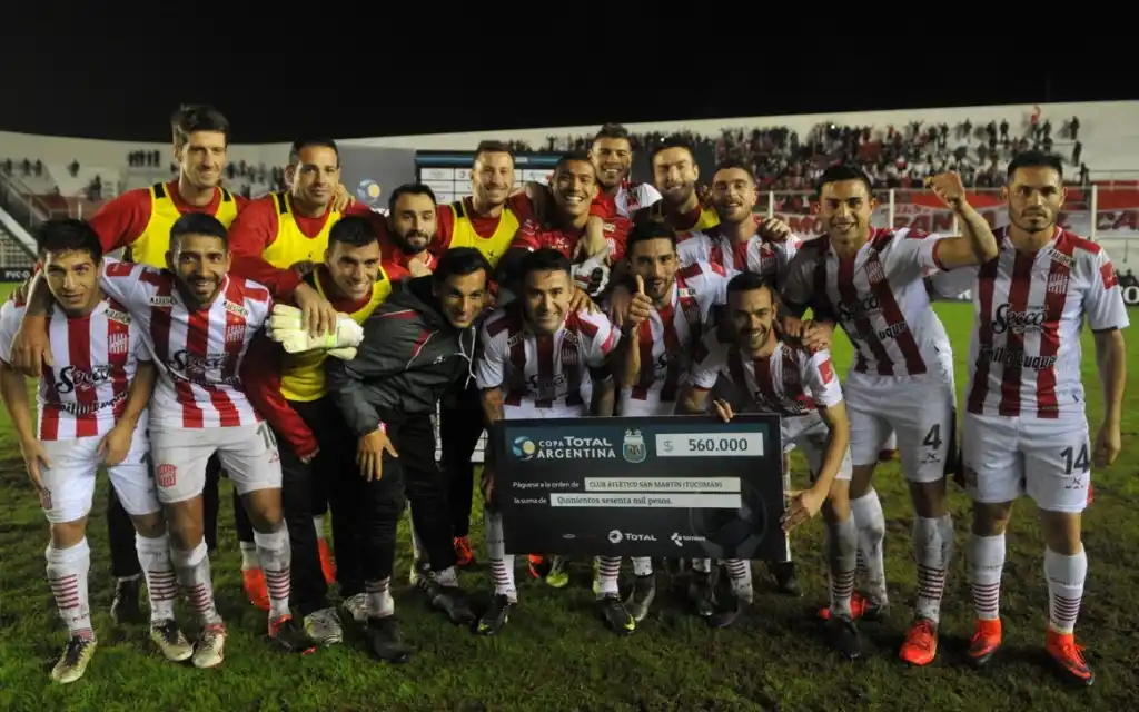 San Martín pasó gracias a un doblete de Bieler