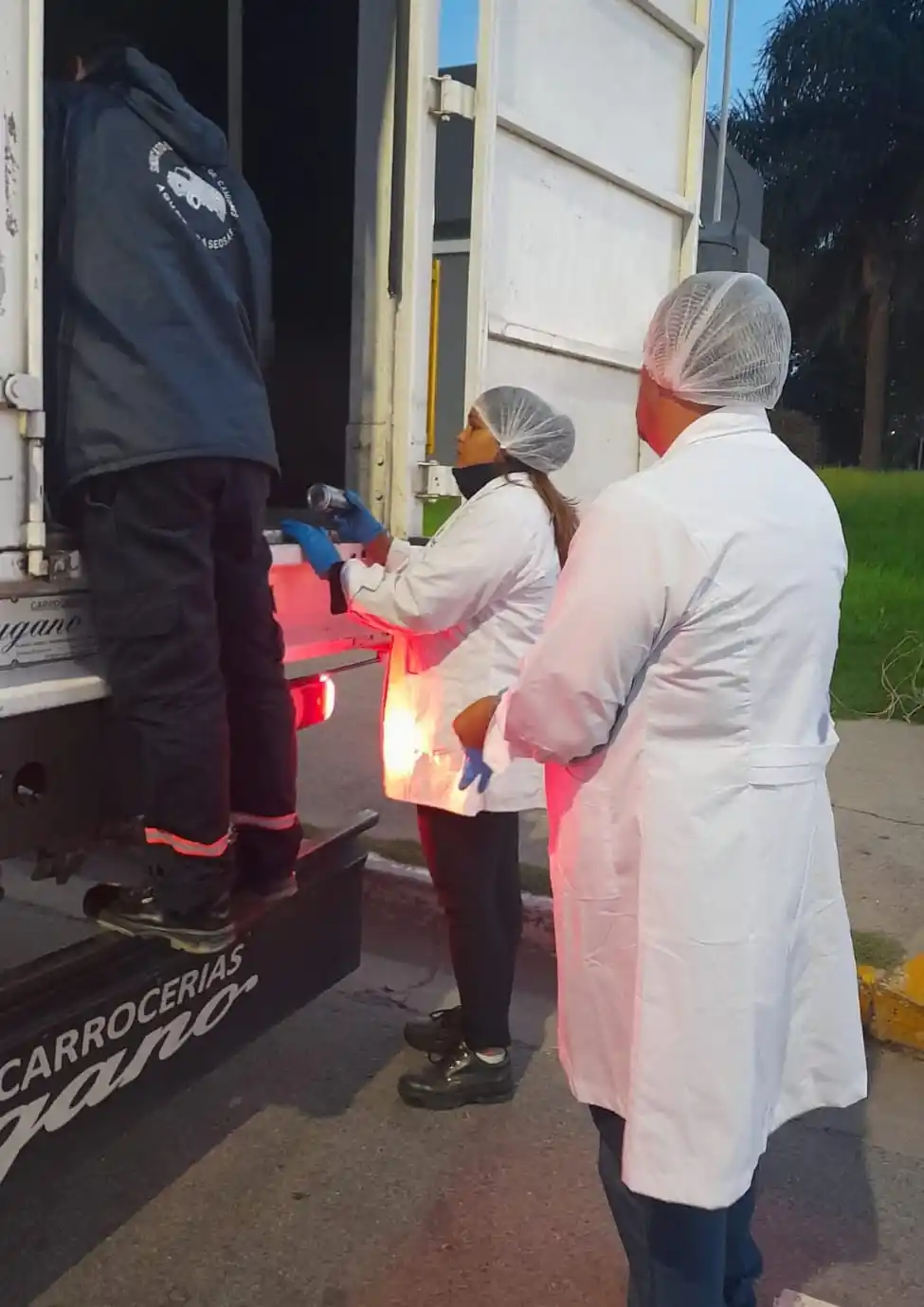 En el operativo se secuestraron 80 kg de mercadería.