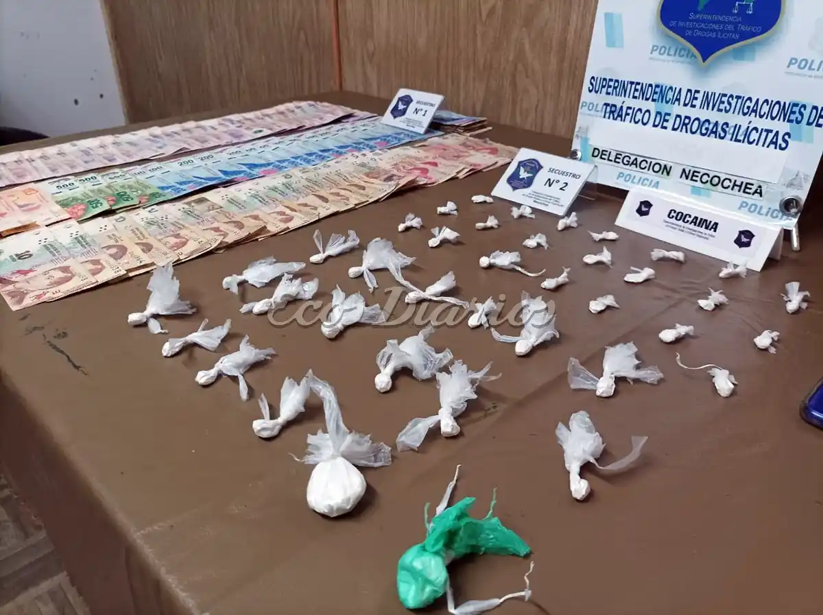 Droga. Y demás elementos secuestrados por la Policía de Drogas Ilícitas tiempo atrás