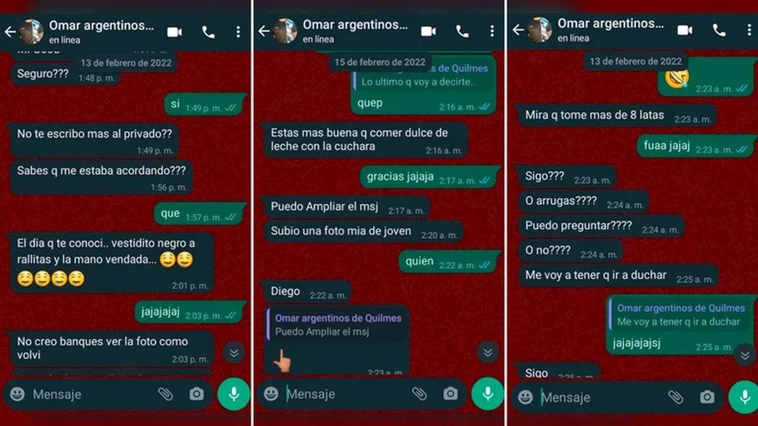 Revelaron aberrantes chats de dos entrenadores de fútbol infantil acusados de violar a una nena de 13 años