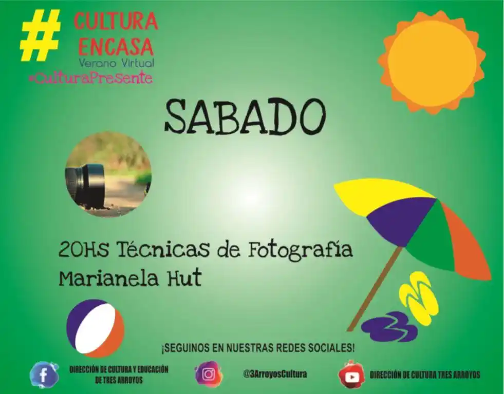 Marianela Hut en la Agenda Cultural Virtual