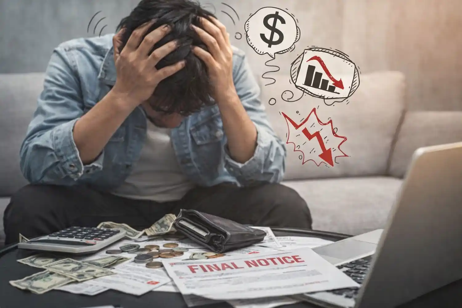 En un escenario inflacionario, casi dos de cada diez personas se endeudaron en los últimos seis meses.