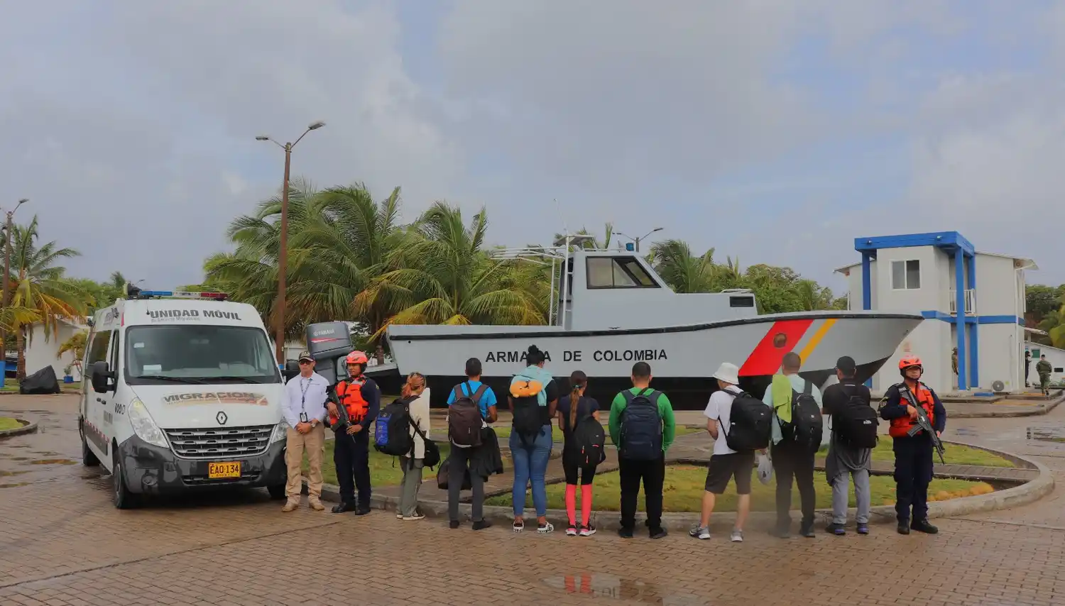 CERCA DE SAN ANDRÉS rescatan a 5 venezolanos de las redes de tráfico ilegal de migrantes (+Video)