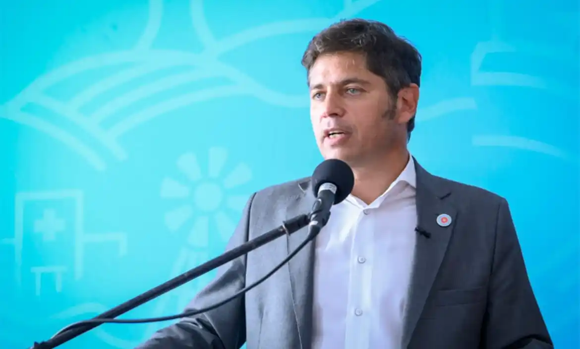 Axel Kicillof: “Hay una boleta que dice Fuerza Patria que es la única que se opone a la política de Javier Milei”