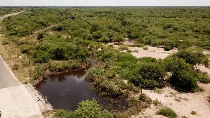 Zambón explicó la importancia de las obras para que el agua llegue a San Martín Dos