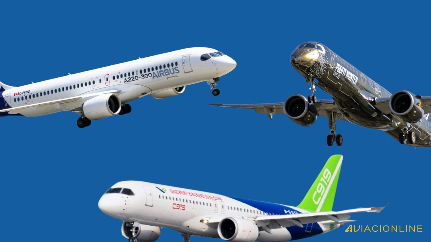 Airbus vs. Embraer vs. COMAC: la ¿difícil? elección de una aerolínea asiática