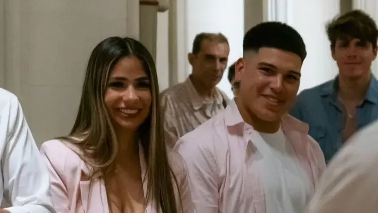 Daniela y Thiago. Foto: Instagram/ @danielacelis01.